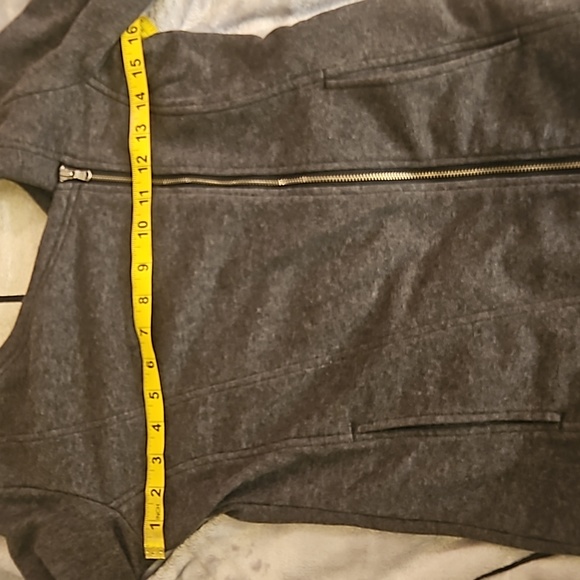 Under Armour Women's XS Studio Terry Moto Jacket  1257113 French Terry Fleece - Picture 4 of 8